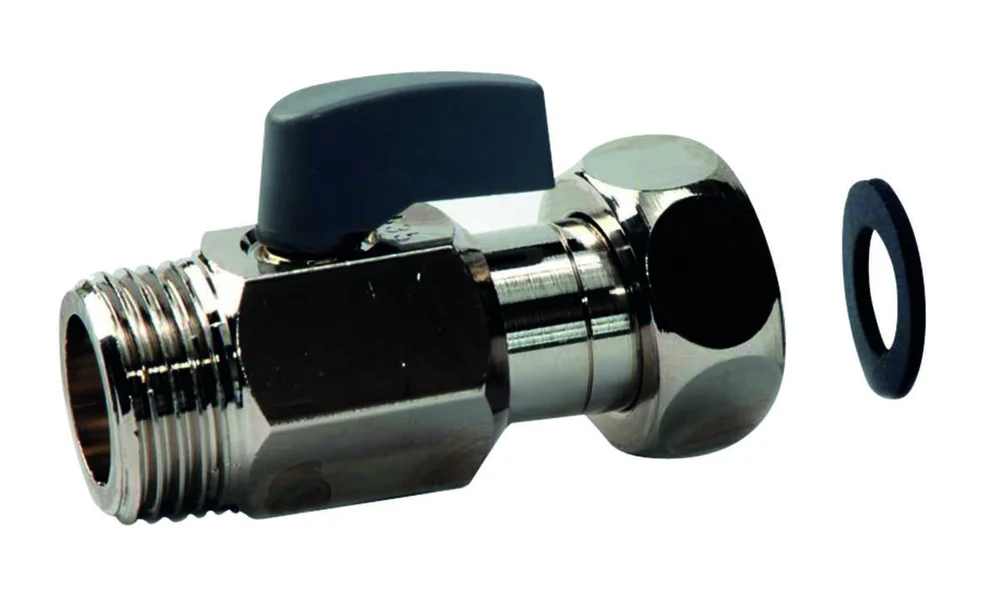 Gelia kulventil forkrommet m/spak v:9653592