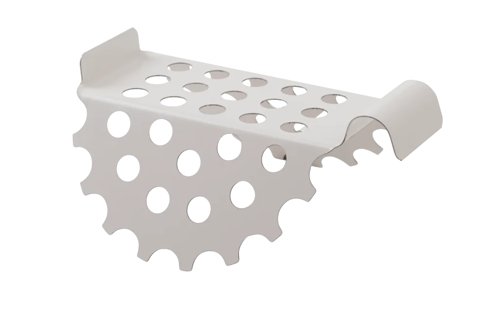Løvrist stål 125 mm hvit v:4204628 Løvrist stål 125 mm hvit v:4204628