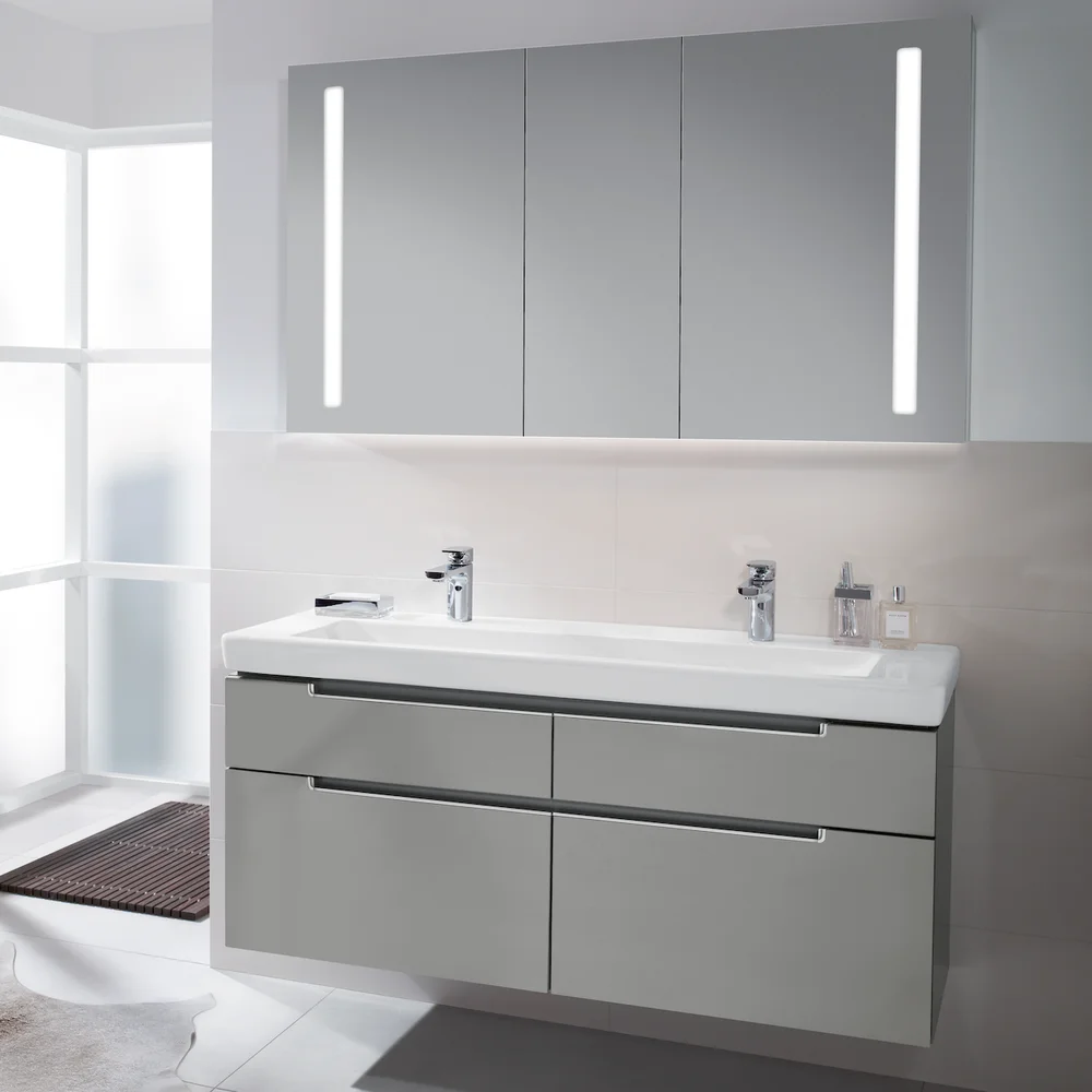 VILLEROY & BOCH MY VIEW 14 SPEILSKAP MED LYS 130 X 75 CM v:6547882 VILLEROY & BOCH MY VIEW 14 SPEILSKAP MED LYS 130 X 75 CM v:6547882
