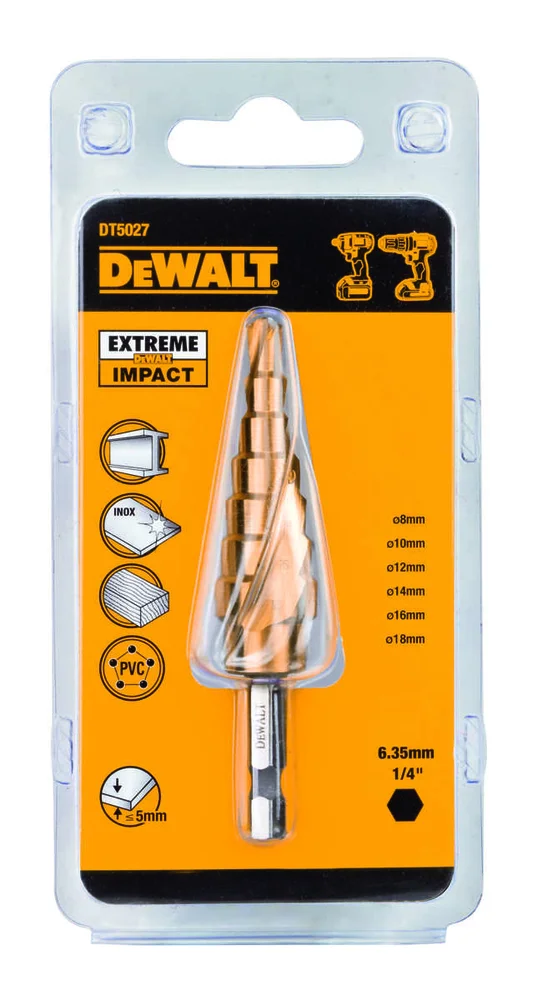 DEWALT DT5030 Trinnbor v:1841851