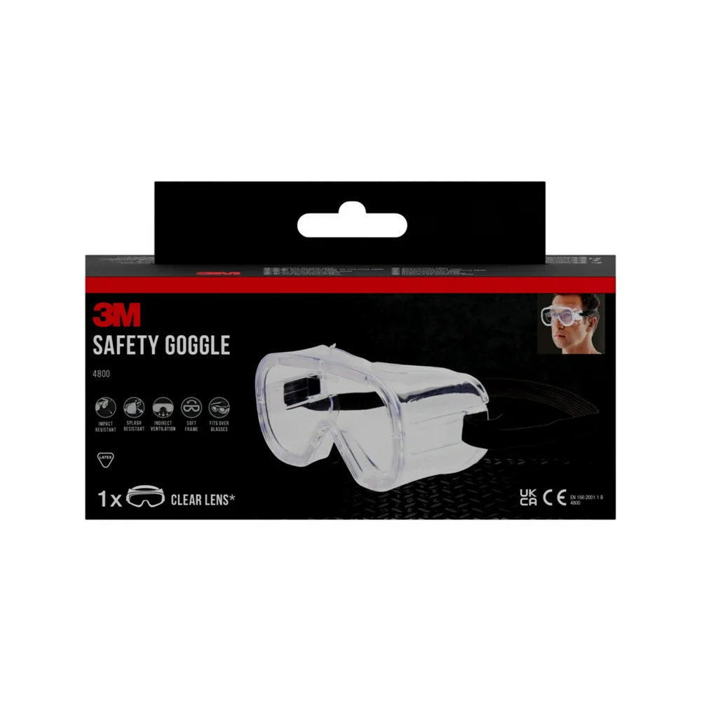 VERNEBRILLE 4800C KLAR SPRUTSIKKER v:9154300