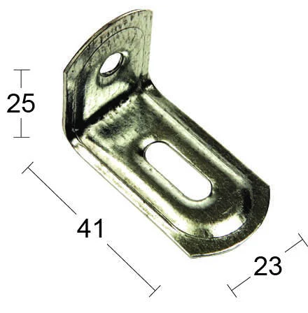 Møbelvinkel 501 Stål v:3580605