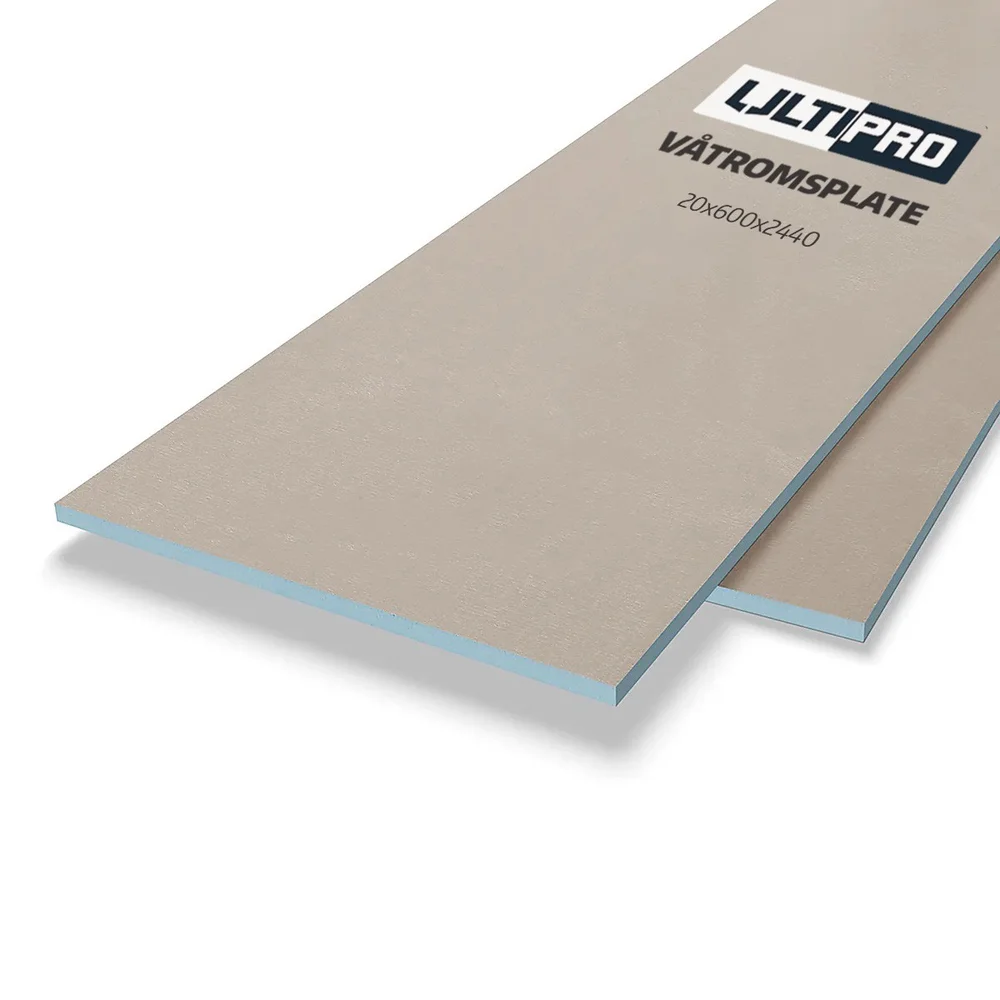 Ultipro våtromsplate 20x600x2440 mm v:3492567