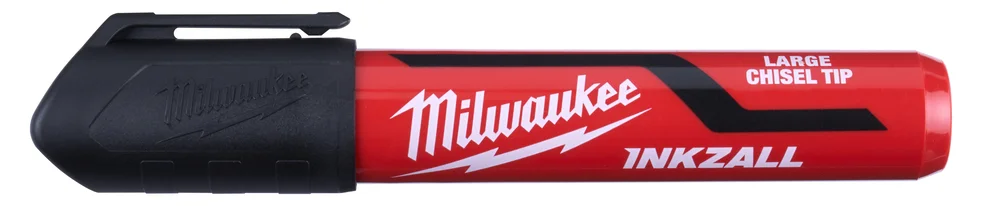 Merkepenn l spiss sort milwaukee v:1206794