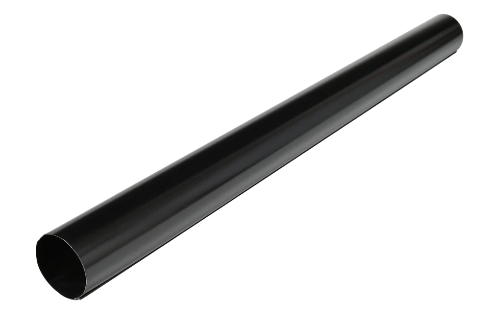 Takrenne Nedløpsrør stål sort 75 mm 3m – Isola v:3001126 Takrenne Nedløpsrør stål sort 75 mm 3m – Isola v:3001126