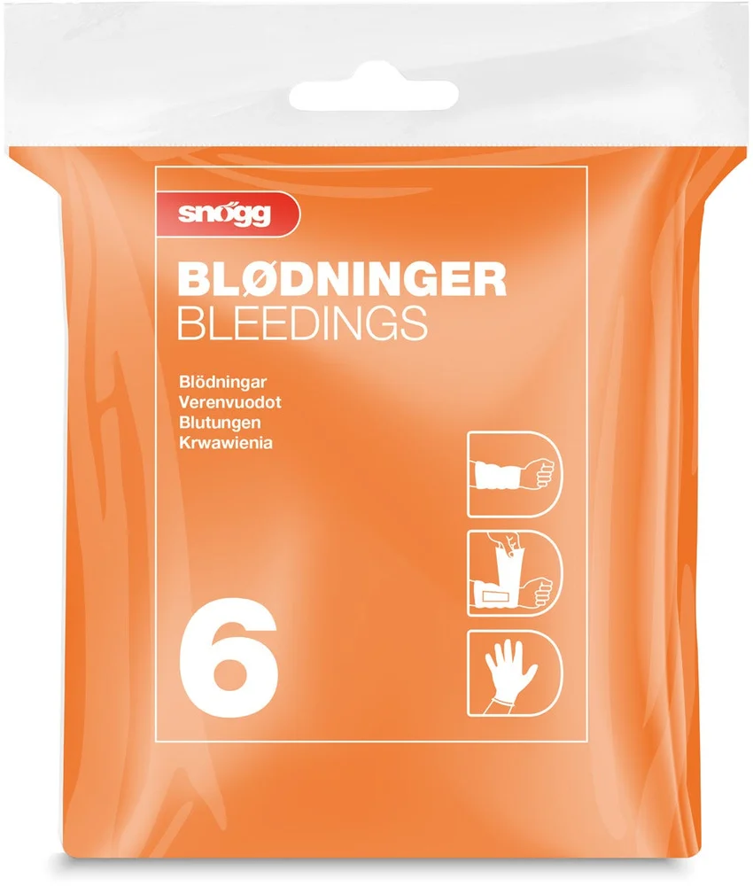 SNÖGG POSE NR 6. BLØDNINGER v:9641962