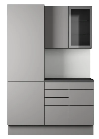 DØR 296X700 SOL MELLOMGRÅ v:8284555