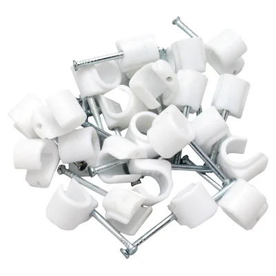 LEDNINGSKLIPS 14-20 MM HVIT 20PK v:4170057 LEDNINGSKLIPS 14-20 MM HVIT 20PK v:4170057