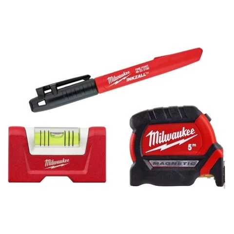 4932480552 Milwaukee Markør- og målepakke 3095335 4932480552 Milwaukee Markør- og målepakke 3095335