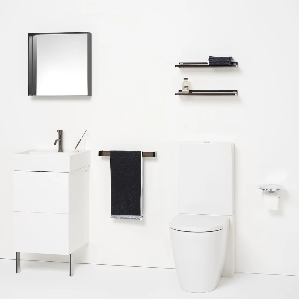 LAUFEN KARTELL PAPIRHOLDER Ø185 MM MED FAT/BOLLE GJENNOMSIKTIG KRYSTALLKLAR v:5855936