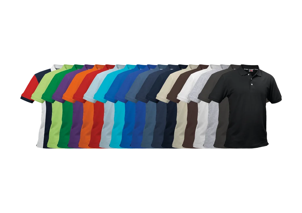 Pique l10025 rød 3xl polo v:1867060