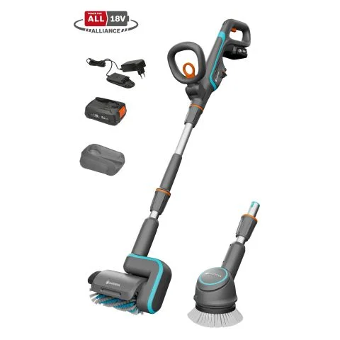 AquaBrush Set Gardena Terasserengjøring 4018050