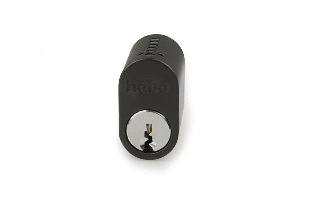 Låssylinder med 7 stifter sort v:2064503 Låssylinder med 7 stifter sort v:2064503