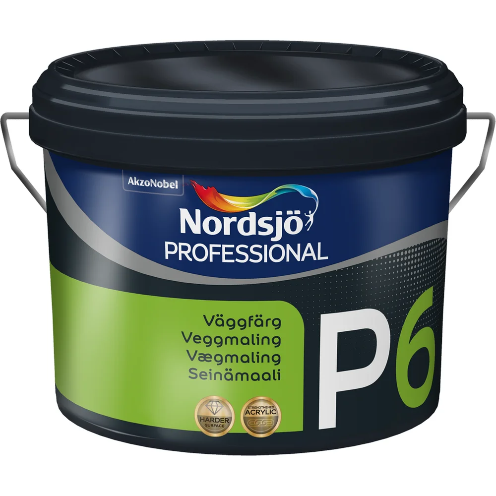 NORDSJØ PROFESSIONAL P6 VEGGMALING BC 2,325L v:2862615
