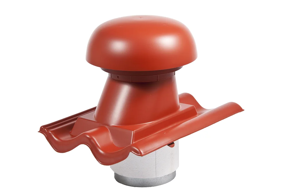 Takhatt pakke for ventilasjon enkelkrum HV160 rød v:5057400