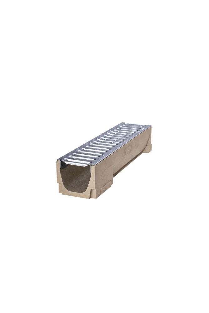 Dreneringsrenne Self 0,5m med A15 galvanisert rist, 100×100 v:8885320
