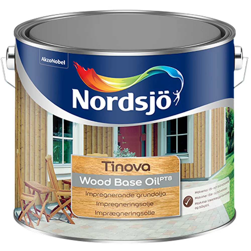 NORDSJØ TINOVA WOOD BASE OIL PT8 2,5L v:8779555
