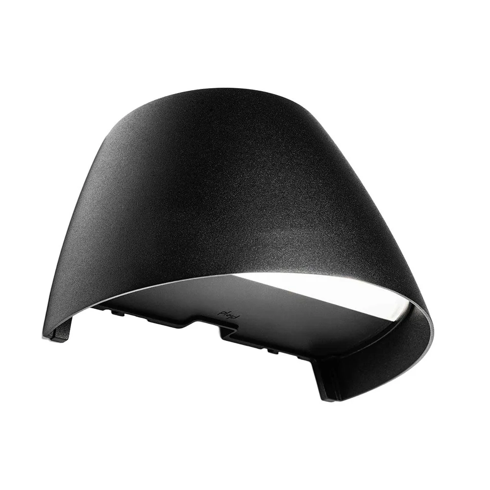 Plejd Vegglampe OUT-0, 13w 1000lm 2,2-4k, Svart v:4939463
