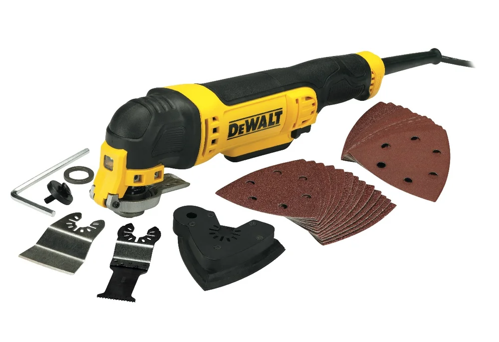 Dewalt Multikutter 300 watt 22 000 o/min v:5313764 Dewalt Multikutter 300 watt 22 000 o/min v:5313764