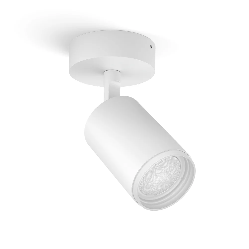 Philips Hue Taklampe spotlight Fugato HUE, 4,2W, hvit v:9609399 Philips Hue Taklampe spotlight Fugato HUE, 4,2W, hvit v:9609399