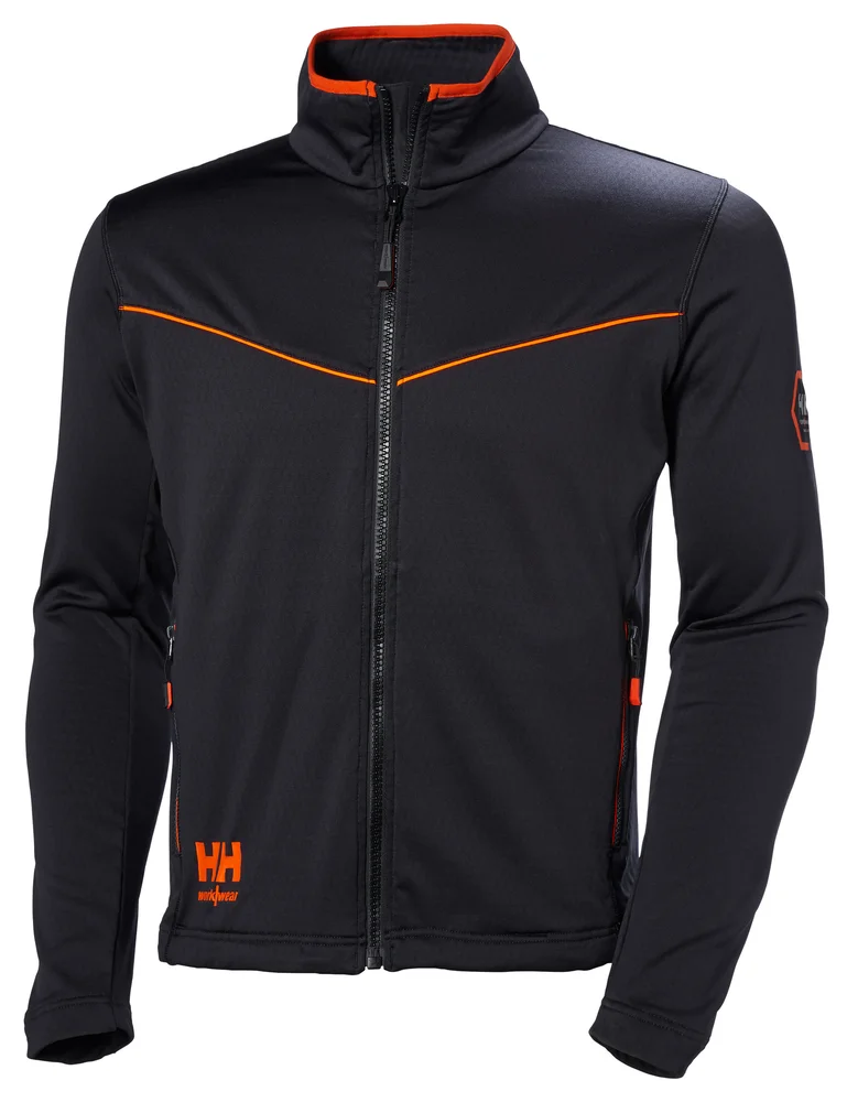 MELLOMLAGSJAKKE 72146 990 SVART 2XL v:3061058