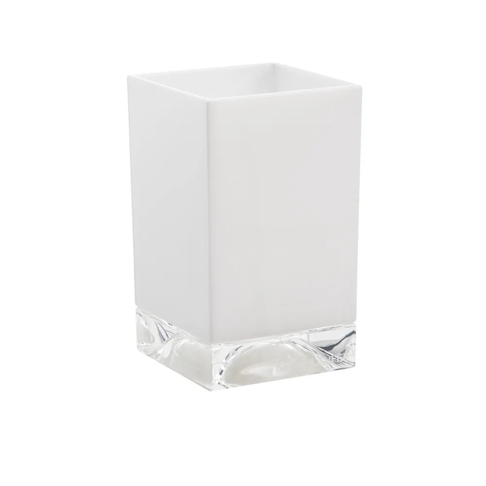 LAUFEN KARTELL TANNKRUS BOXY HARD PLAST HVIT/GJENNOMSIKTIG v:4227393