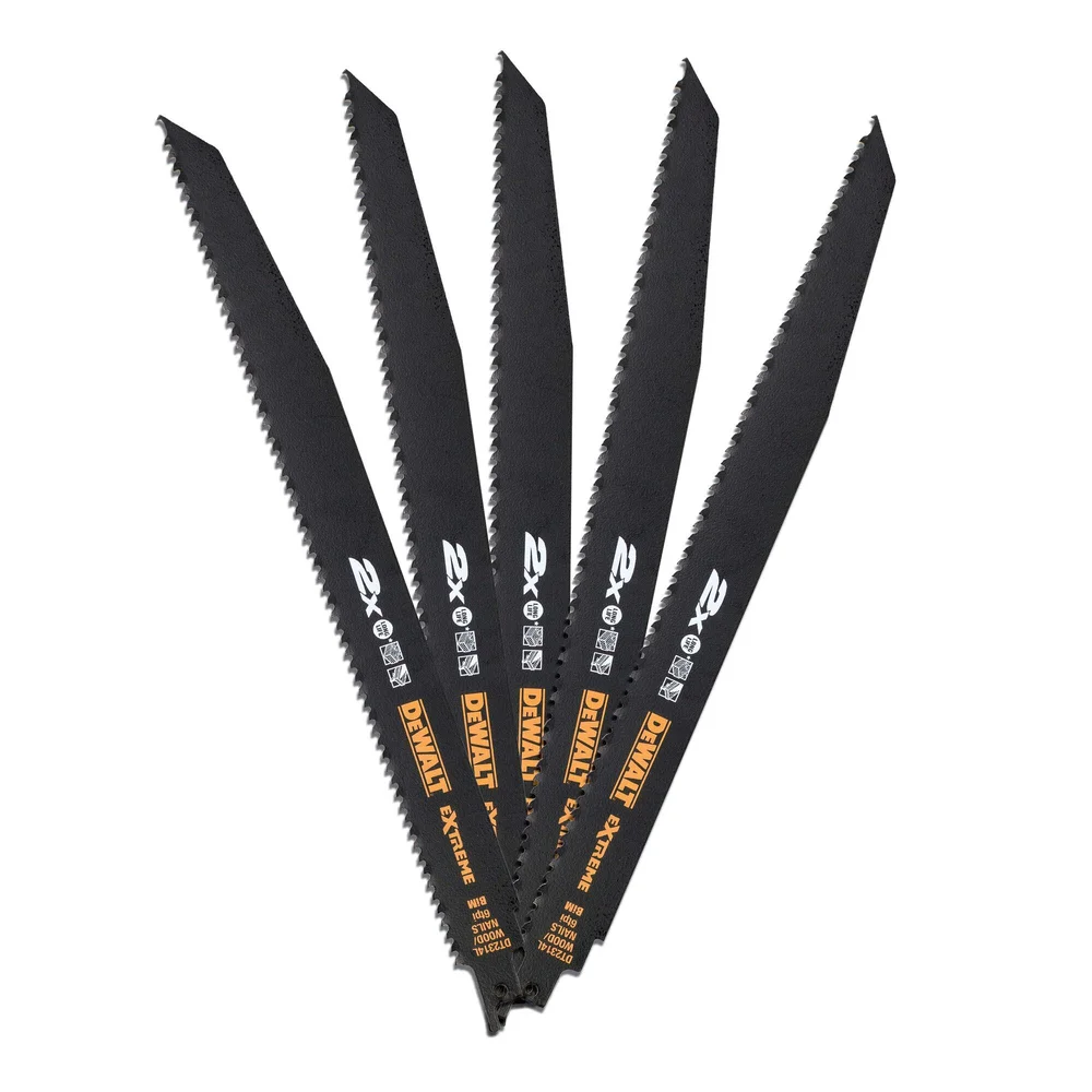 Dewalt Tigersagblad for tre med spiker, DT2314L-QZ, 305 mm, 5-pakning v:8947868 Dewalt Tigersagblad for tre med spiker, DT2314L-QZ, 305 mm, 5-pakning v:8947868