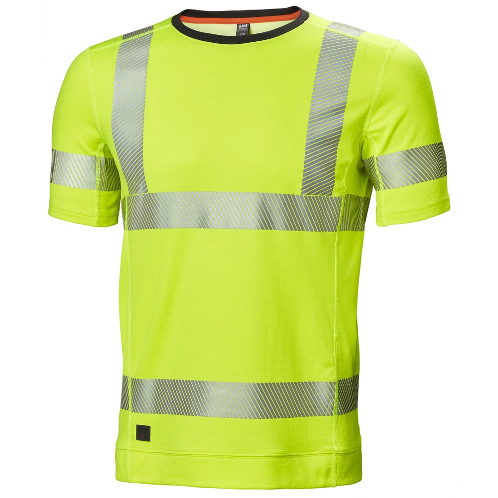 Helly Hansen Workwear T-skjorte ICU Lifa active varselskjorte, gul, strl M v:4214228
