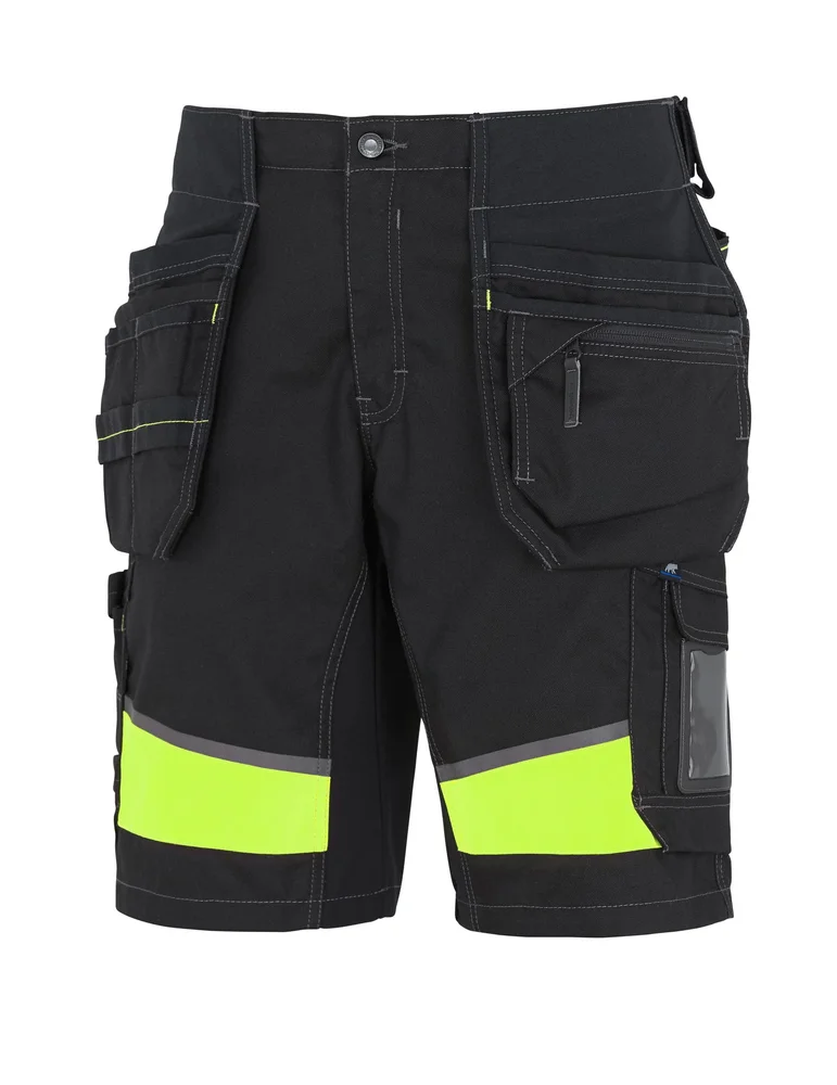 BJÖRNKLÄDER HÅNDVERKSSHORTS STRETCH CONTRAST 141-0 SVART/GUL v:5548214 BJÖRNKLÄDER HÅNDVERKSSHORTS STRETCH CONTRAST 141-0 SVART/GUL v:5548214