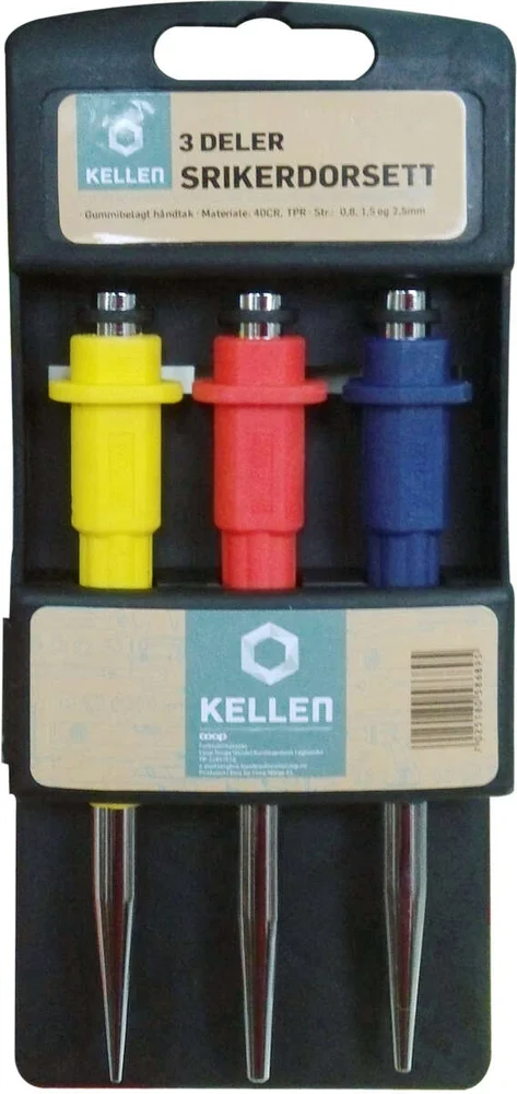 Kellen spikerdor sett 3 deler v:2144498 Kellen spikerdor sett 3 deler v:2144498