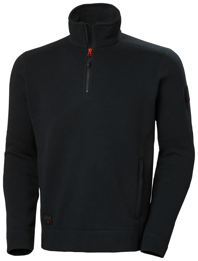 GENSER 1/2 ZIP 72251 990 SVART S v:5523574 GENSER 1/2 ZIP 72251 990 SVART S v:5523574