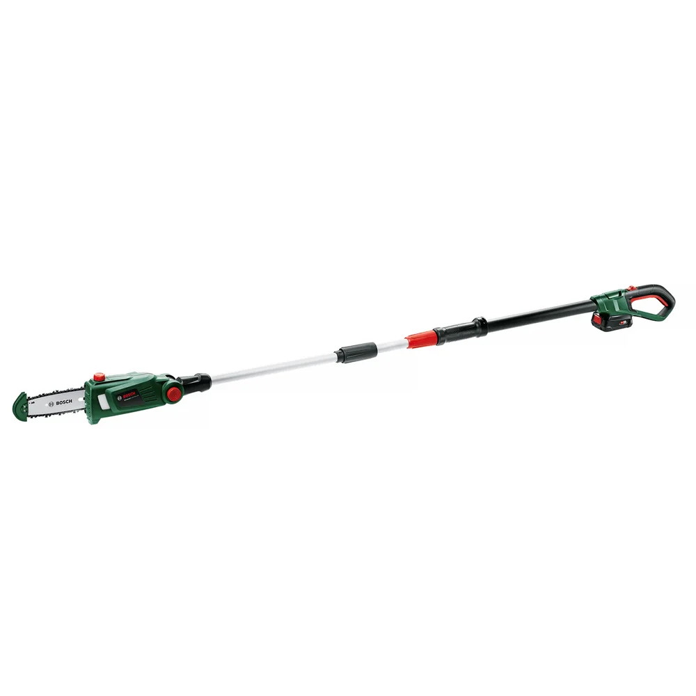 Bosch DIY Grensag, Universal Chain Pole 18, med batteri og lader v:9805372 Bosch DIY Grensag, Universal Chain Pole 18, med batteri og lader v:9805372