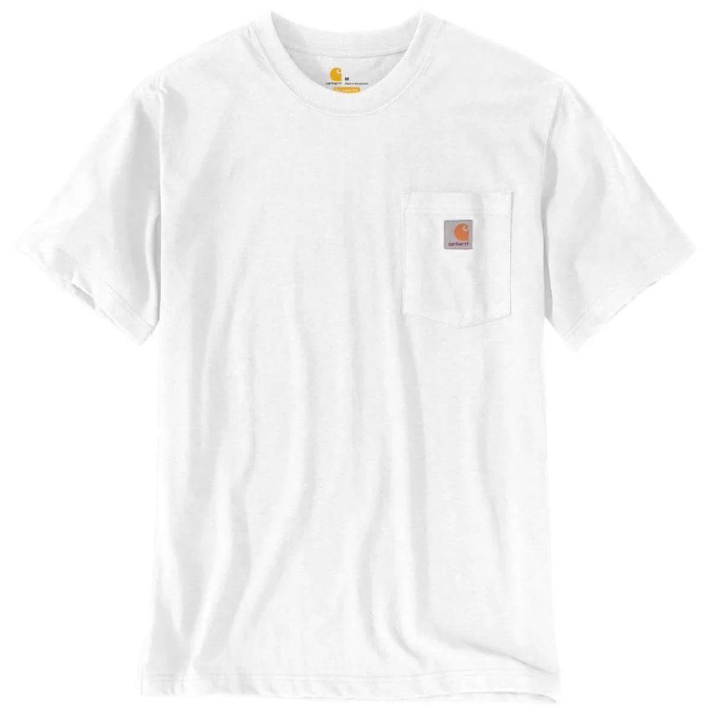 Carhartt T-shirt K87, vit v:4910372 Carhartt T-shirt K87, vit v:4910372