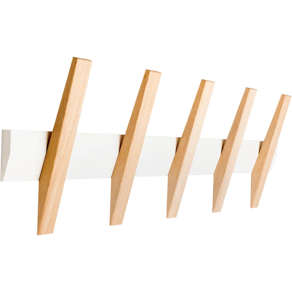 HOIGAARD TANGENT KNAGGEREKKE 64 CM HVIT/EIK v:7626739