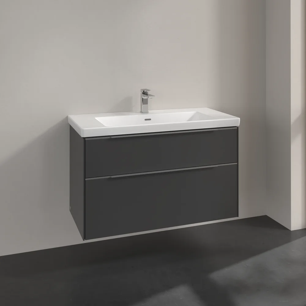 V&B SUBWAY 3.0 SERVANTSKAP 97X57 GRAPHITE HÅNDTAK I KROM v:4745876
