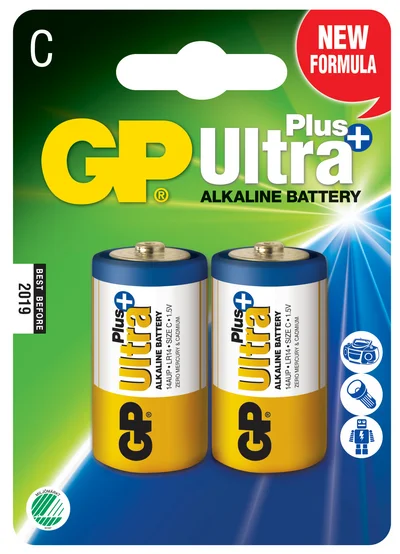 BATTERI ULTRA PLUS ALK C/LR14 v:7414653