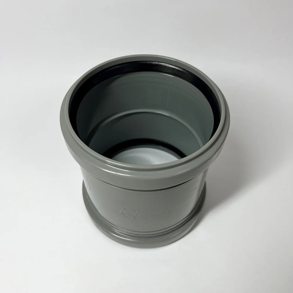 HT PRO DOBBELMUFFE Ø50 GRÅ v:4917793 HT PRO DOBBELMUFFE Ø50 GRÅ v:4917793