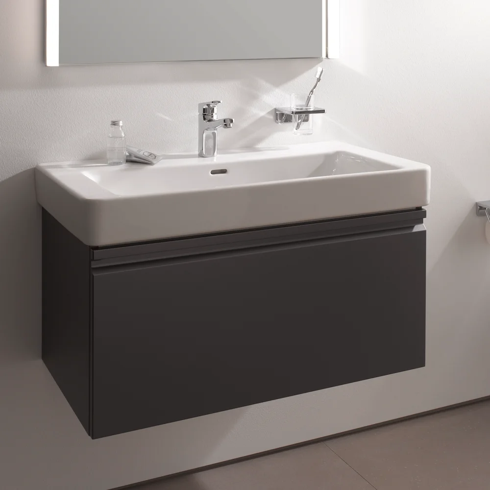 LAUFEN PRO S SERVANTSKAP 81 CM 1 SKUFF GRAFITTGRÅ v:3791760 LAUFEN PRO S SERVANTSKAP 81 CM 1 SKUFF GRAFITTGRÅ v:3791760