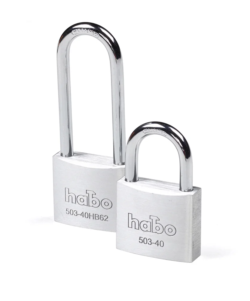 Hengelås 503-40 og 503-40 høy bøyle 63 mm v:7295839 Hengelås 503-40 og 503-40 høy bøyle 63 mm v:7295839