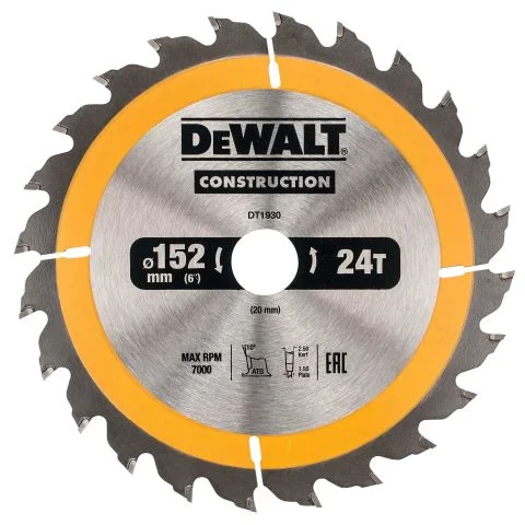 DT1930-QZ Dewalt Sirkelsagklinge 3089668