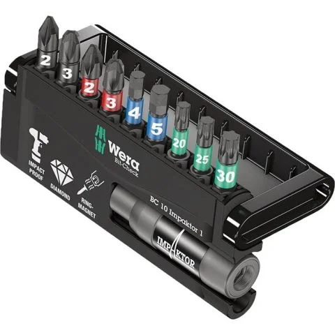Bit-Safe Impaktor 057680 Wera Bitssett TT10648