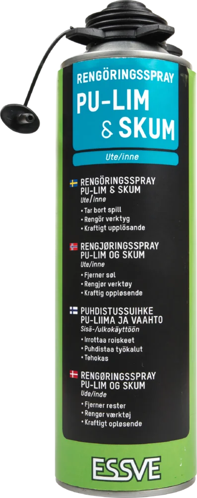 RENGJØRING PU-LIM&SKUM 500ML v:6983685 RENGJØRING PU-LIM&SKUM 500ML v:6983685