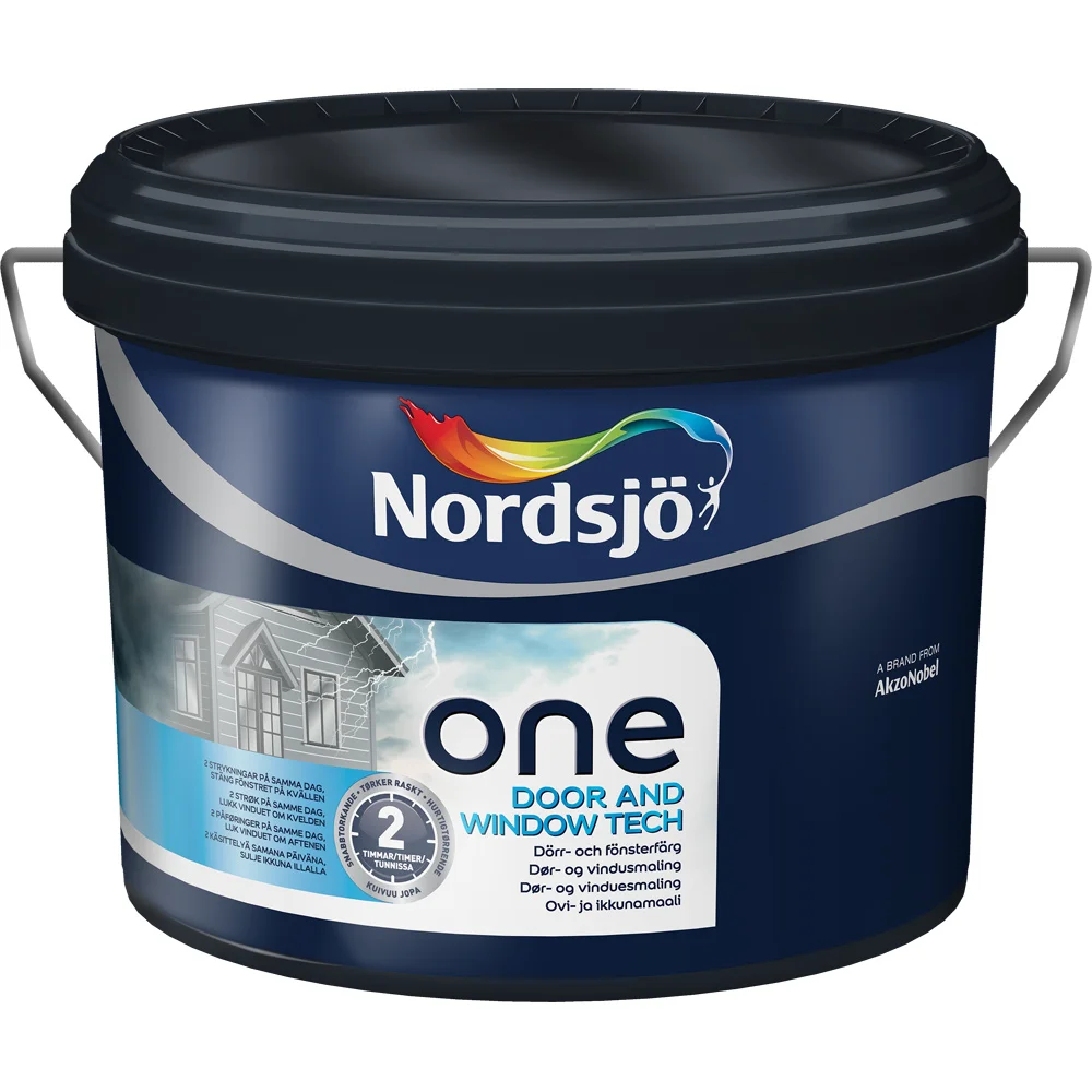NORDSJØ ONE DOOR & WINDOW TECH 337 BLACK 2.5L v:2943035 NORDSJØ ONE DOOR & WINDOW TECH 337 BLACK 2.5L v:2943035