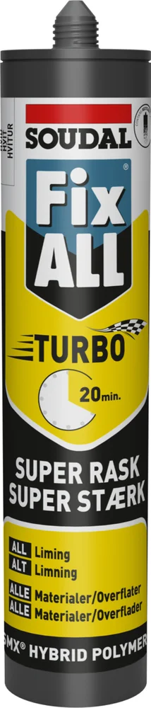 Lim Fix All Turbo Hvit 290ml v:9263947 Lim Fix All Turbo Hvit 290ml v:9263947