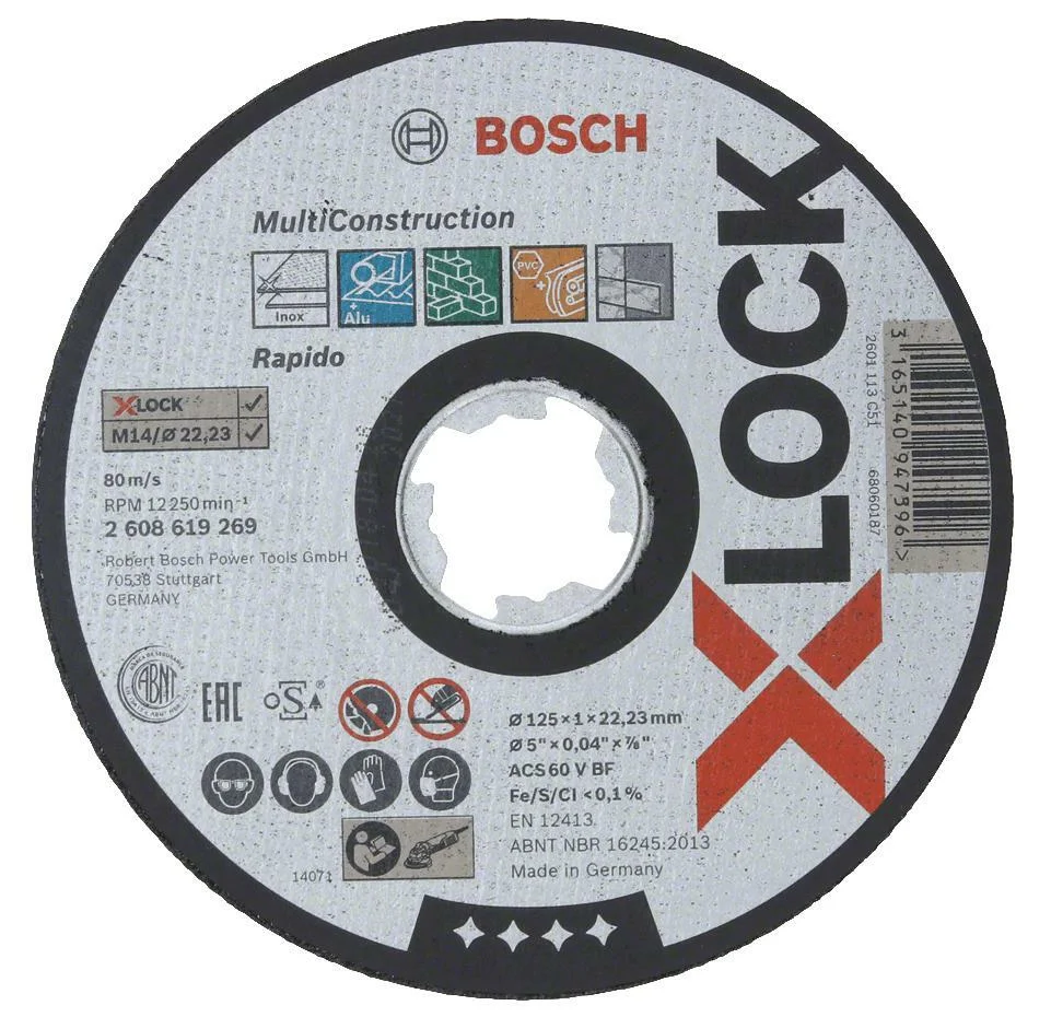 BOSCH KAPPESKIVE XL MULTICONSTR 115X v:1554287