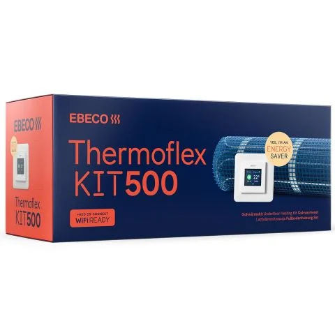Thermoflex Kit 500 Ebeco Varmekabelmatte 3084317 Thermoflex Kit 500 Ebeco Varmekabelmatte 3084317