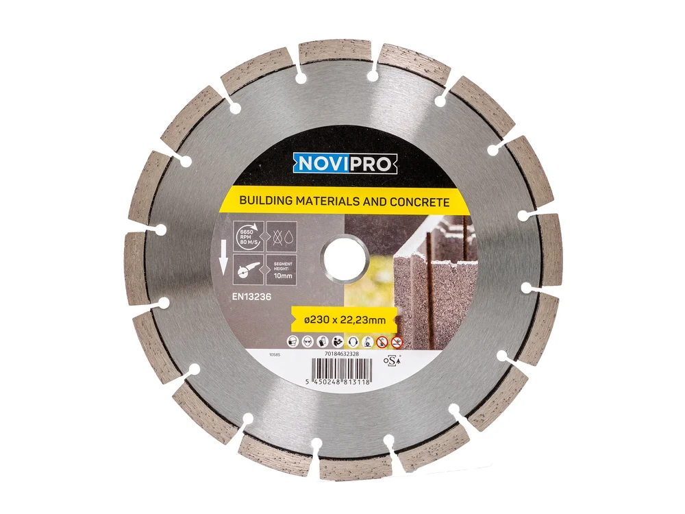 Diamantblad laser 230×22,23 mm v:7463427 Diamantblad laser 230×22,23 mm v:7463427