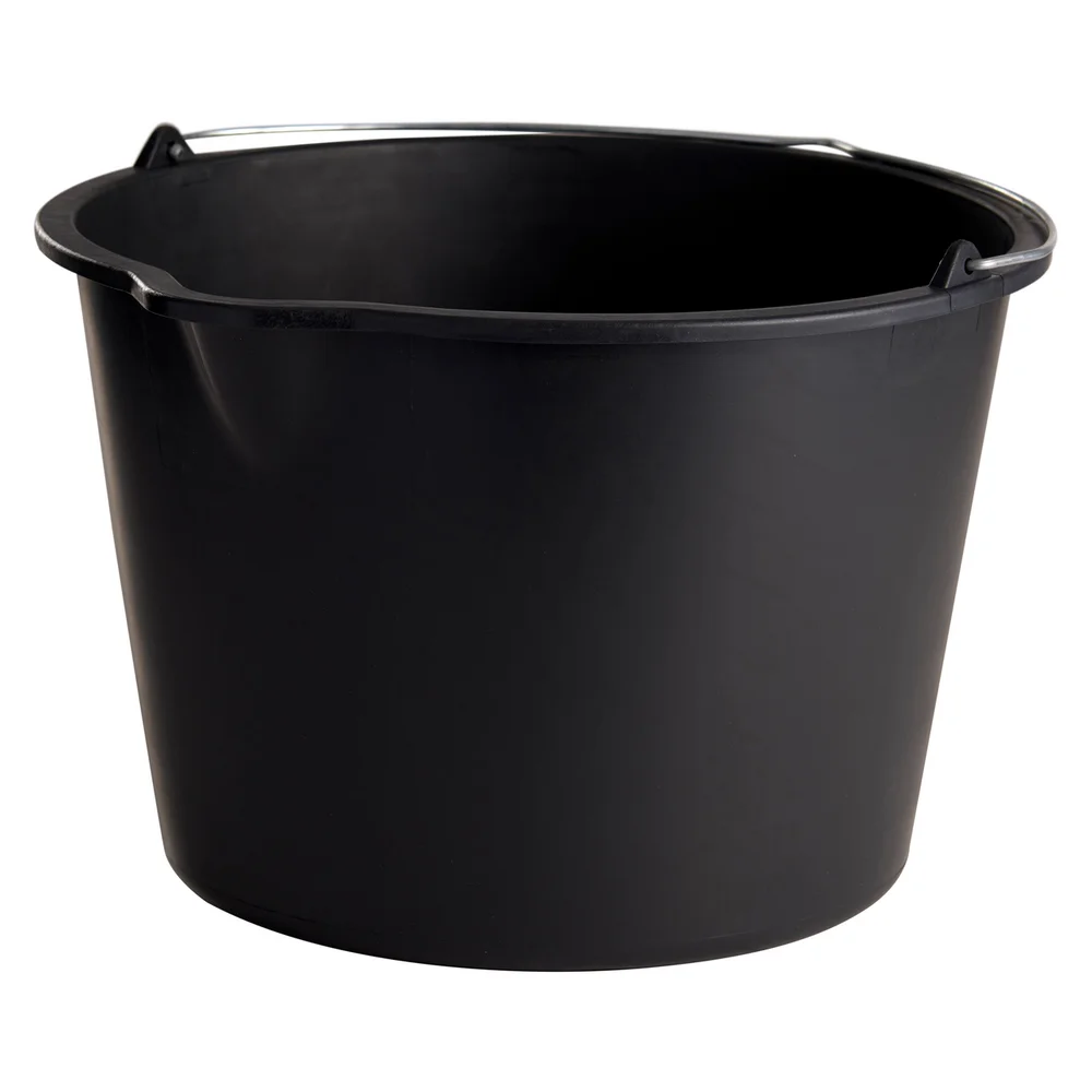 PROBUILDER INDUSTRIBØTTE 20L M/HELLETUT SORT v:8395644 PROBUILDER INDUSTRIBØTTE 20L M/HELLETUT SORT v:8395644