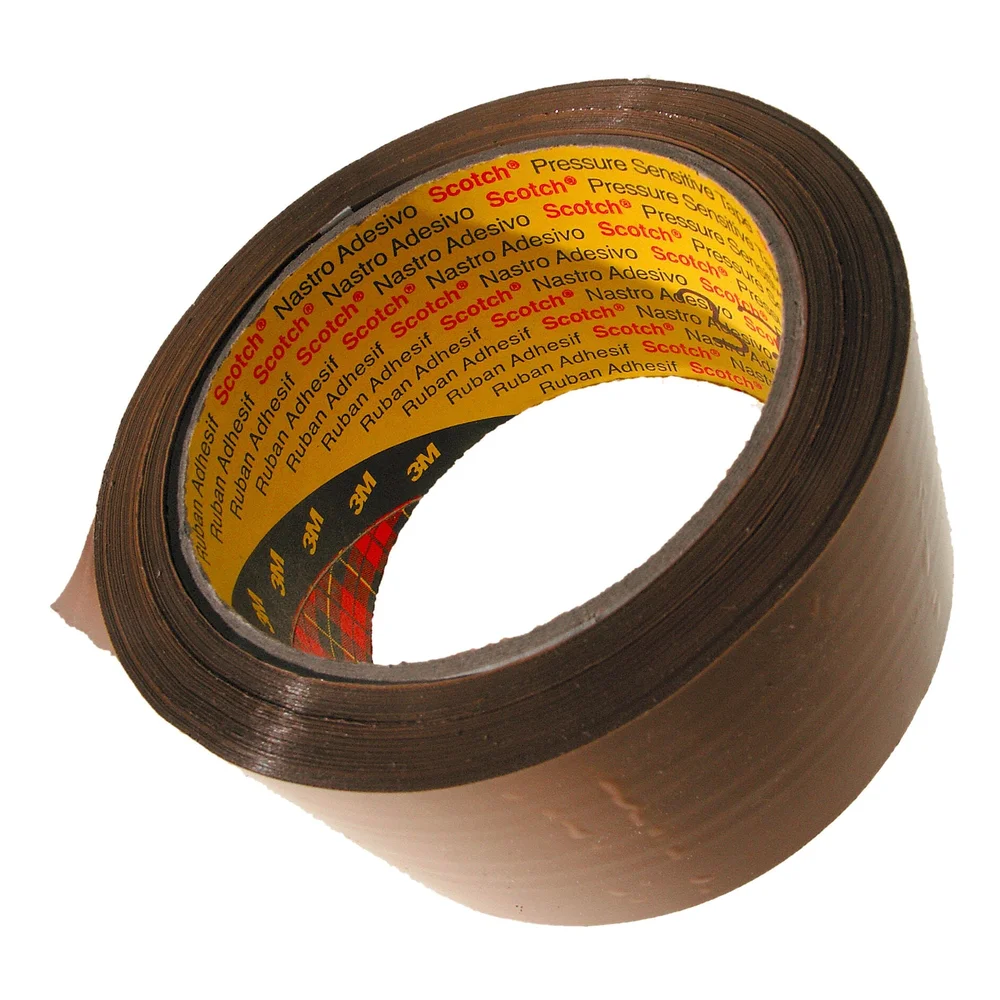 3M Pakketape 6890 PVC, gjennomsiktig, 50 mm x 66 m v:7148361