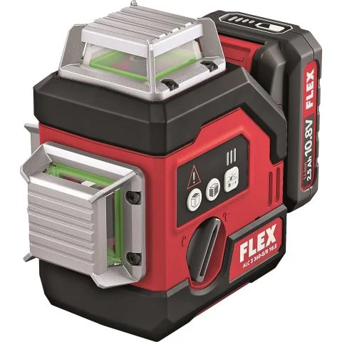 ALC3x360 10.8 G/R Set Flex Krysslinjelaser 3100322